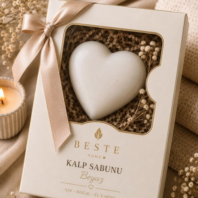 Kalp Dekoratif Sabun