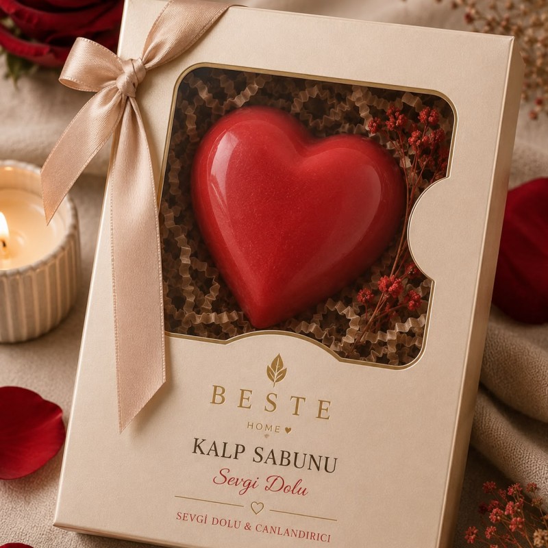 Kalp Dekoratif Sabun