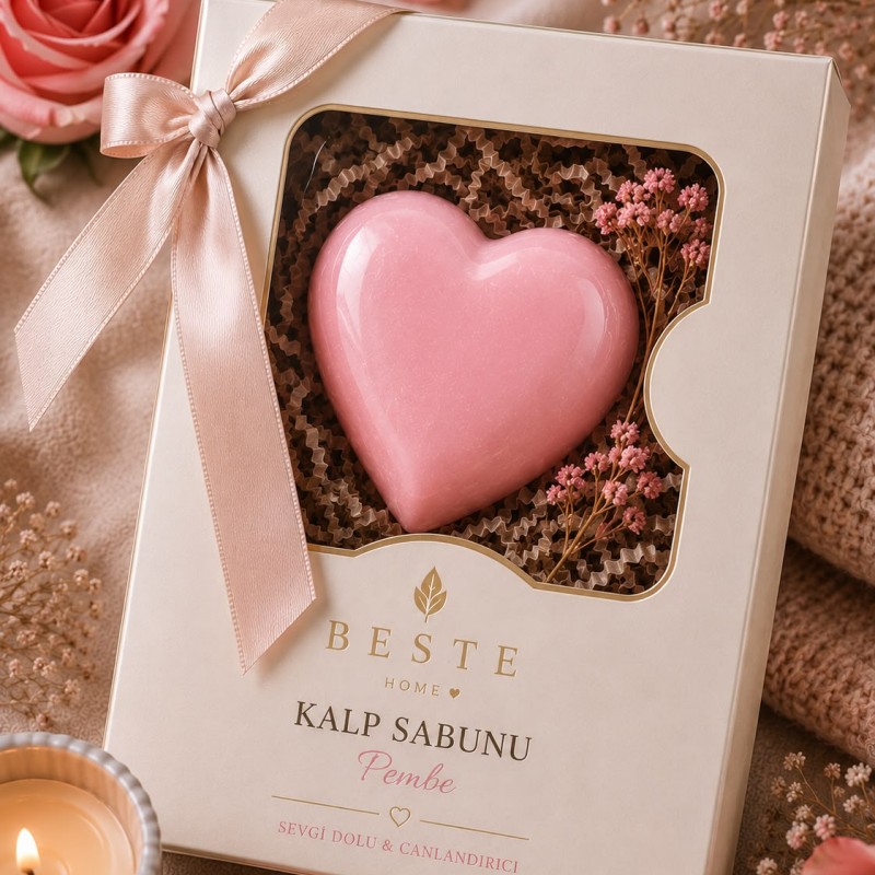 Kalp Dekoratif Sabun