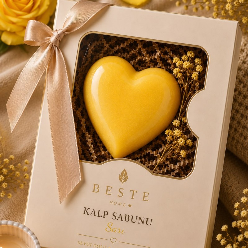 Kalp Dekoratif Sabun