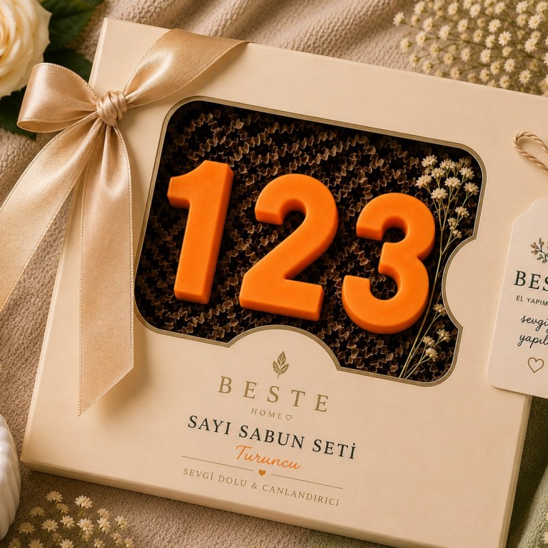 Sayı Dekoratif Sabun